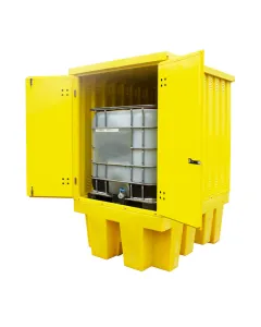 Polyethylene Spill Pallets with Steel Covers