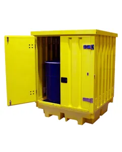 Polyethylene Spill Pallets with Steel Covers