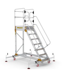 Climb-It Extra Large Platform Safety Steps with Adjustable Stabilisers