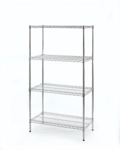 Eclipse Shelving - Stainless Steel & Chrome