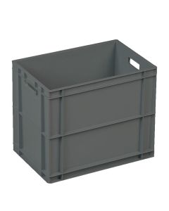 Solid Euro Container with Shell Handles