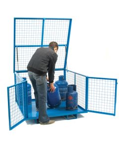 Grenadier® Security Cage With Lift Up Lid