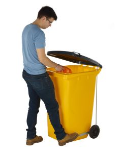 Wheeled Bins with Side Pedal