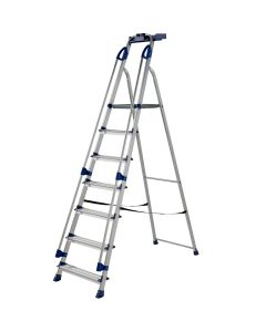 Professional Aluminium Folding Steps with Tool Tray