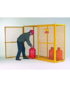 Hazardous Sign for Grenadier® Galvanised Security Cages