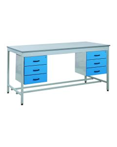 Taurus Utility Workbench with Two Triple Drawers
