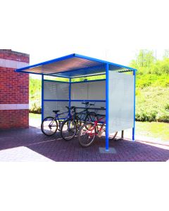 Traditional Cycle Shelters - Powder Coated