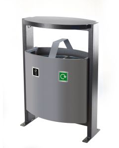 Outdoor 2 Compartment Bin