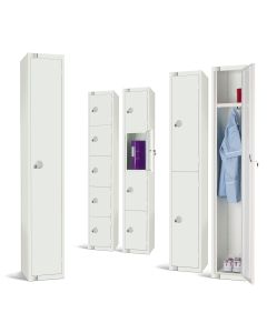 Elite White Lockers