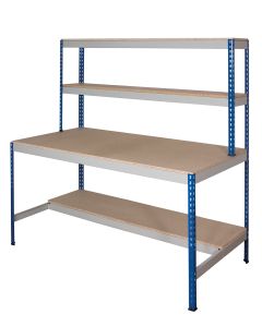 Rivet Half Undershelf Workstations
