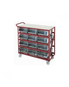 Galvanised Bin Trolleys