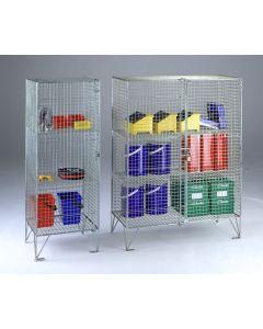Wire Mesh Compartment Cupboards