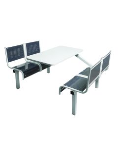 Canteen Tables with Steel Seats
