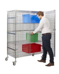 Wire Mesh Security Trolleys