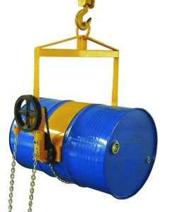 Overhead Drum Lifter - Geared Chain Control