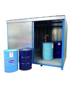 Drum Storage Unit with Sump Base