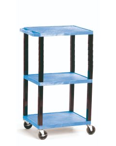 Service Trolley with Coloured Shelves