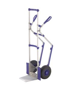 Aluminium Sack Truck with Blue Guards