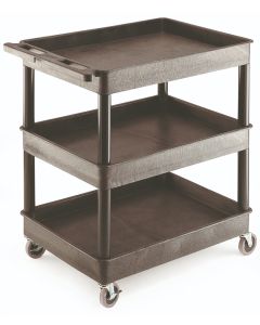 Proplaz Superstrength Plastic Multi-Purpose Trolleys - Storage Trays