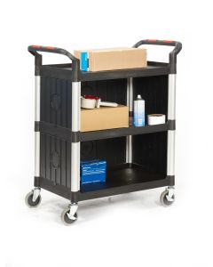 Proplaz Shelf Trolleys - Plastic Sides