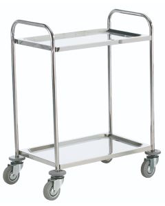 Stainless Steel Shelf Trolley