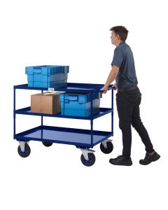 Apollo UK Table Top Shelf Trucks - Steel Shelves