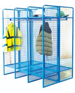 Wire Mesh Storage Compartments - Double Sided Unit