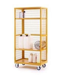 Hazardous Distribution Cages with Open Front